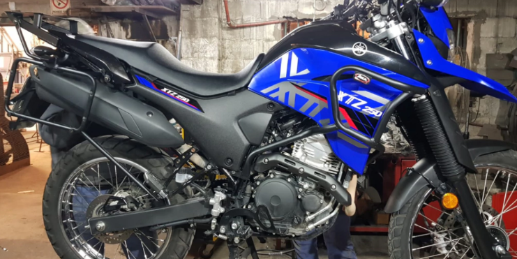 SOPORTES LATERALES PBI YAMAHA 250 XTZ ABS 2021 PINT C/P