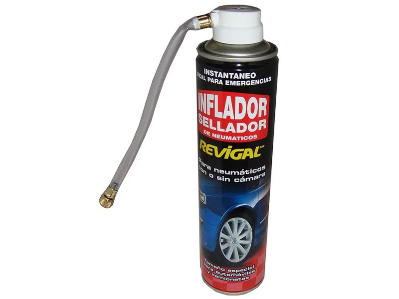 Inflador-sellador de neumáticos 420 cm3