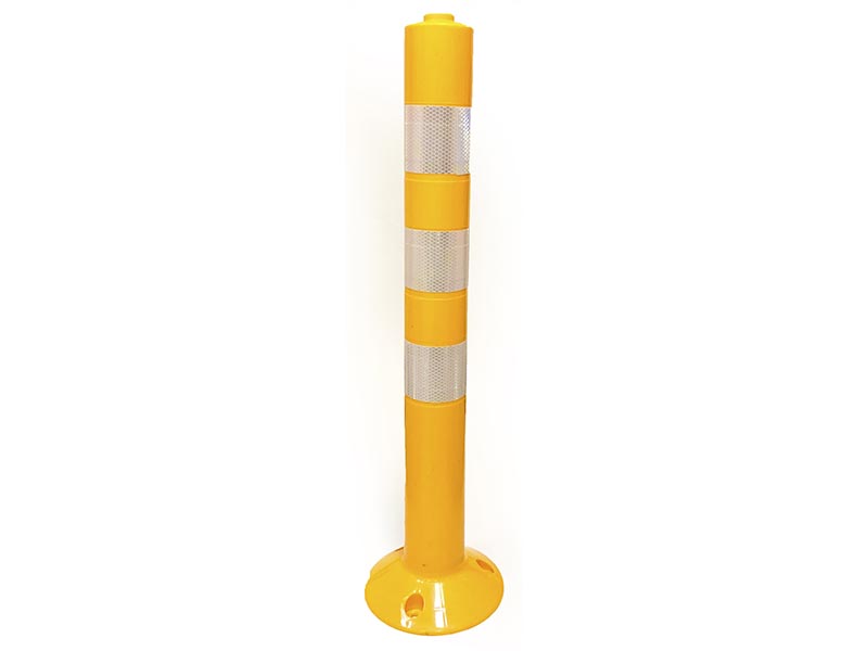 Poste demarcatorio de Polietileno 75 cm  AMARILLO