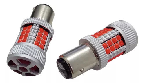 2 POLOS 40 LED ROJA CANBUS POR PAR POTENCIADA