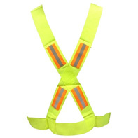 Bandolera importada con Reflectivo Naranja según norma EN 471
