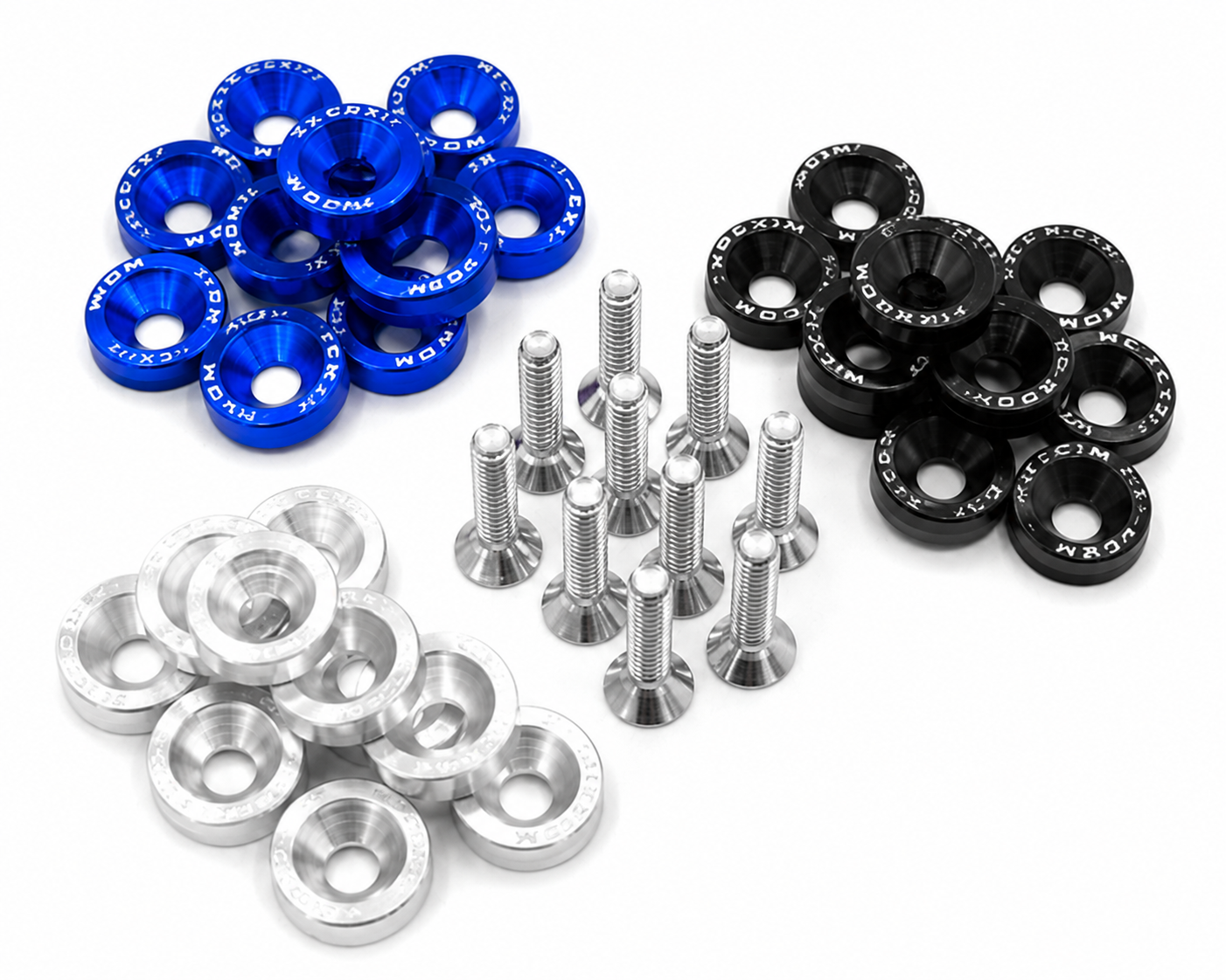 ARANDELAS ANODIZADAS 8 UNIDADES