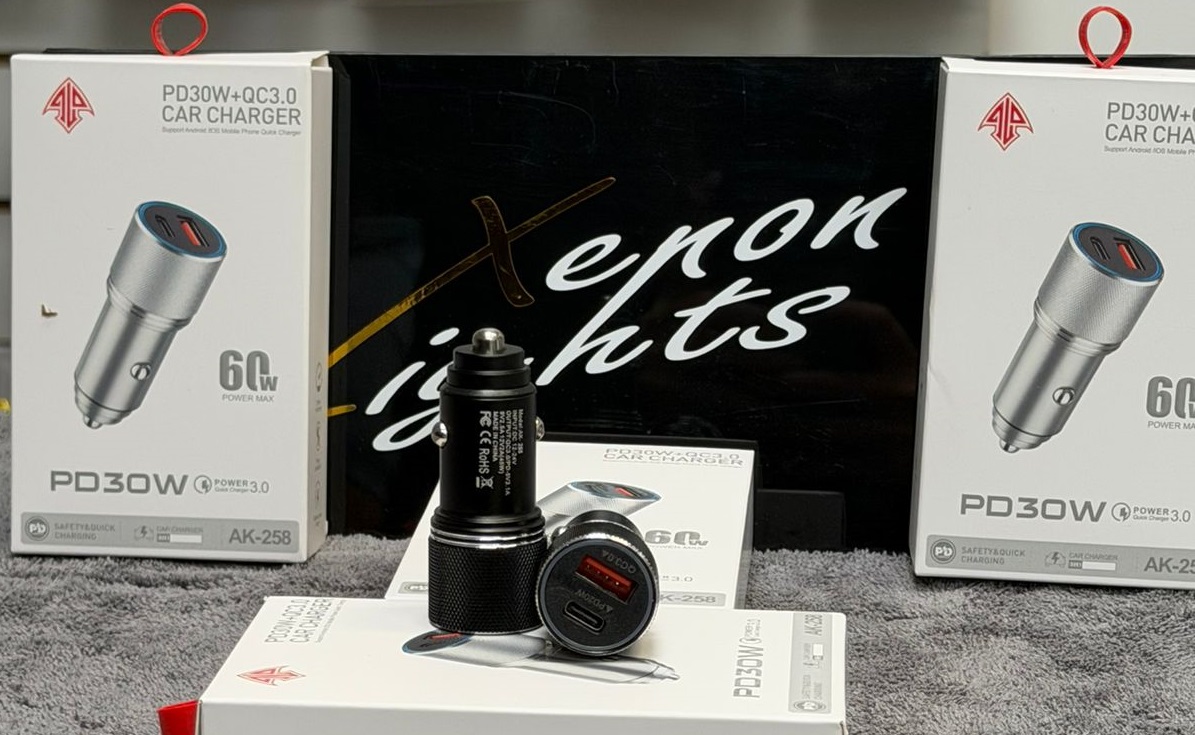 CARGADOR A ENCENDEDOR PD30W CON 60W MÁX