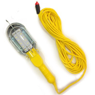 Lampara de trabajo Portatil con Led, 5 m de cable para 12 volts