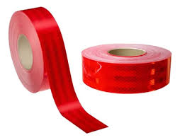 CINTA REFLECTIVA ROJA