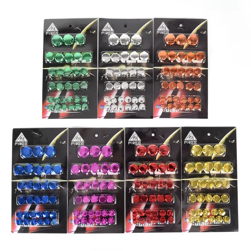 KIT CUBRE TUERCA PARA MOTO