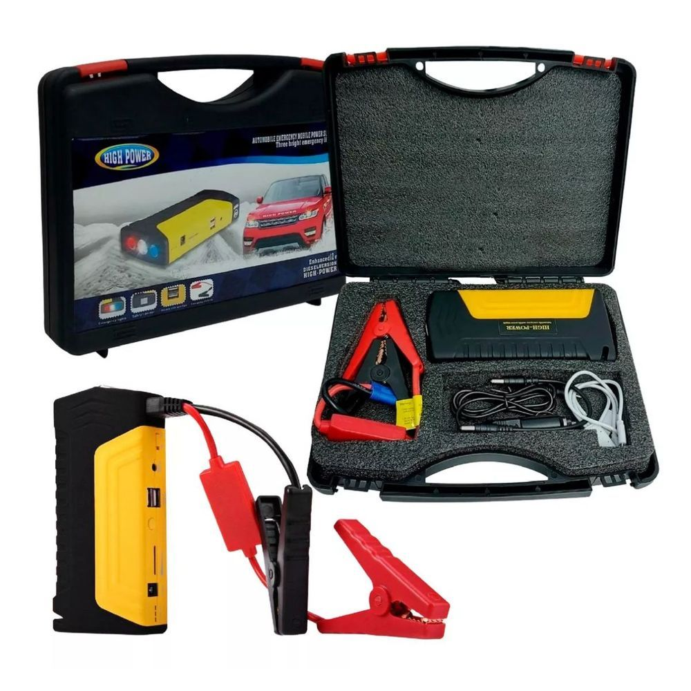 KIT MALETÍN CARGADOR DE BATERÍA + COMPRESOR