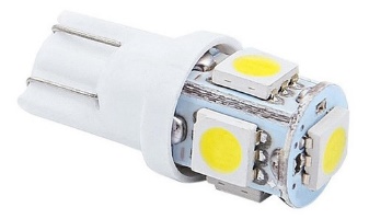 T10 5 LED SMD
