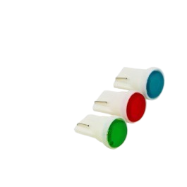 T10 COB COLORES