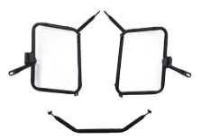 SOPORTES LATERALES PBI SUZUKI 150 GIXXER PINT.NEGRO C/P
