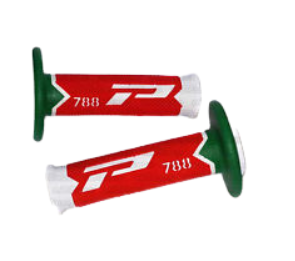 GRIP CROSS 788 EXTRA SLIM - BLANCO/ROJO/VERDE FLUO