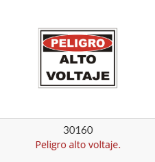 Peligro alto voltaje