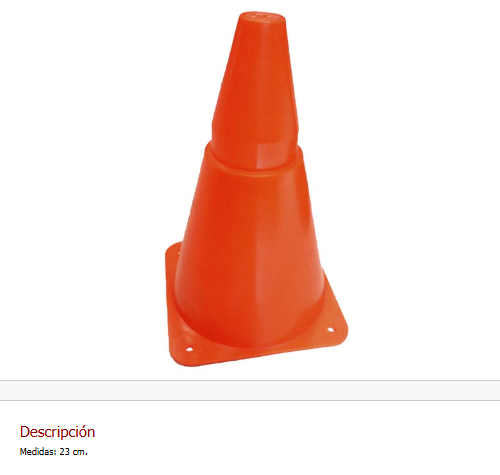 CONO 23 CM SIN BASE RECARGABLE
