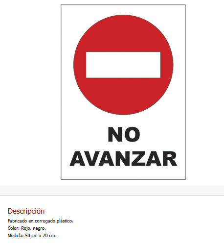 No Avanzar