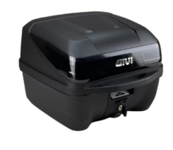 TOP CASE GIVI 33LTS TRAFFIC III MONOLOCK - (HASTA 7KG) - NEGRO/FAJA NEGRA