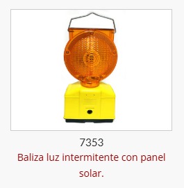 Baliza luz intermitente