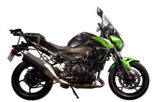 Imagen ilustrativa de SOPORTES LATERALES PBI KAWASAKI 400 Z (2020) PINT NEGRO C/P