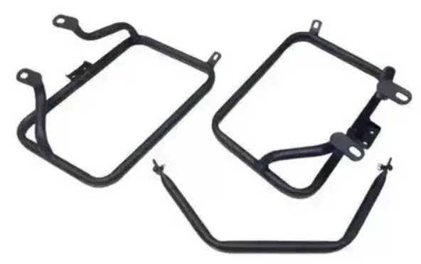 Imagen ilustrativa de SOPORTES LATERALES PBI KTM 390 M/V (hasta 2017) DUKE PINT.NEGRO C/P