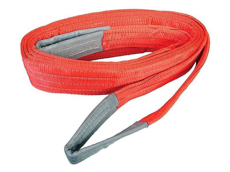 Imagen ilustrativa de Slinga con ojal de 4mts. Con resistencia de 5 toneladas rojo