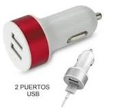 Imagen ilustrativa de CARGADOR DOBLE USB CON CABLE