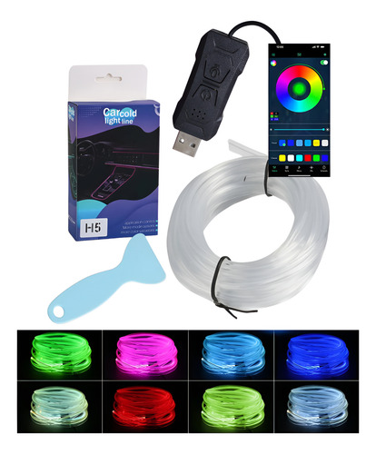 Imagen ilustrativa de HILO LED RGB (5 METROS)