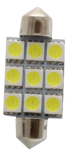 Imagen ilustrativa de TUBULAR 9 LED SMD 39 MM