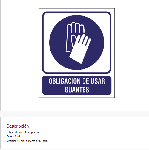 Imagen ilustrativa de Obligación de usar guantes de seguridad