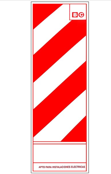 Imagen ilustrativa de Chapa Baliza columna B C