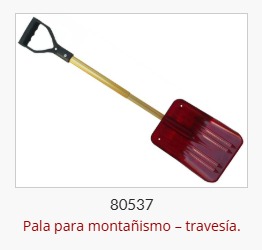 Imagen ilustrativa de Pala P/Montañismo-Travesia ( 215 X 290 ) Extensible
